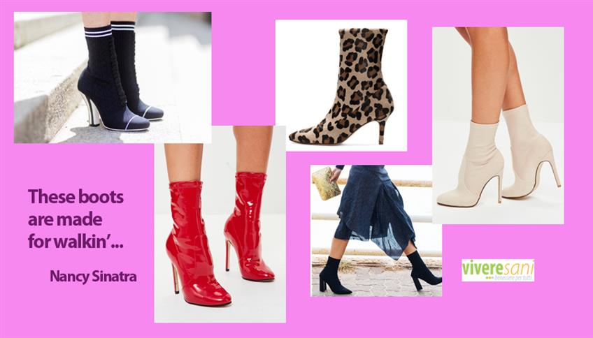 Socks boots: le scarpe-calze Socks boots: le scarpe-calze